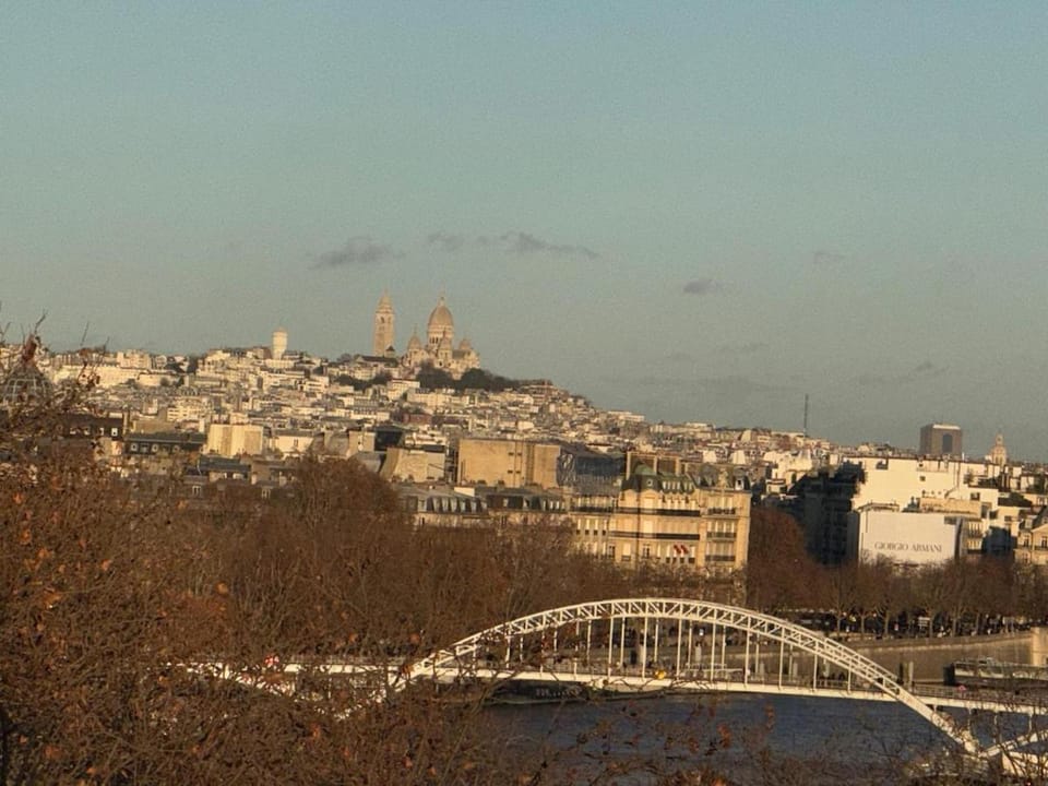 View on Eiffel Tower Seine and Main Monuments Apartment in Paris