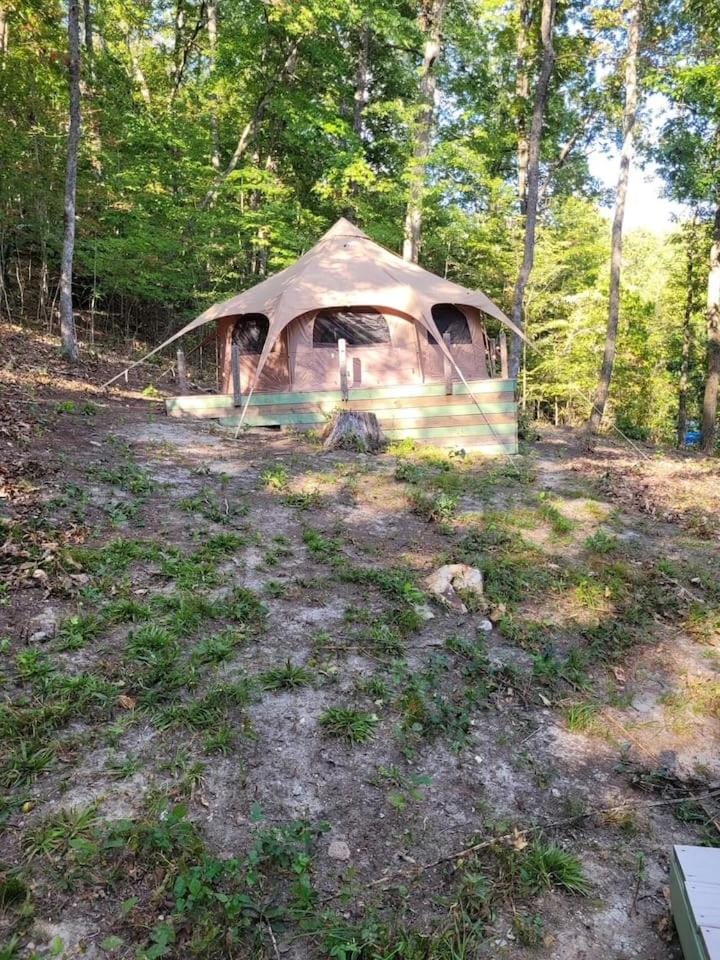 RRG Glamping Tent, Heated, Fire Pit, Hot Tub Luxury tent in Kentucky