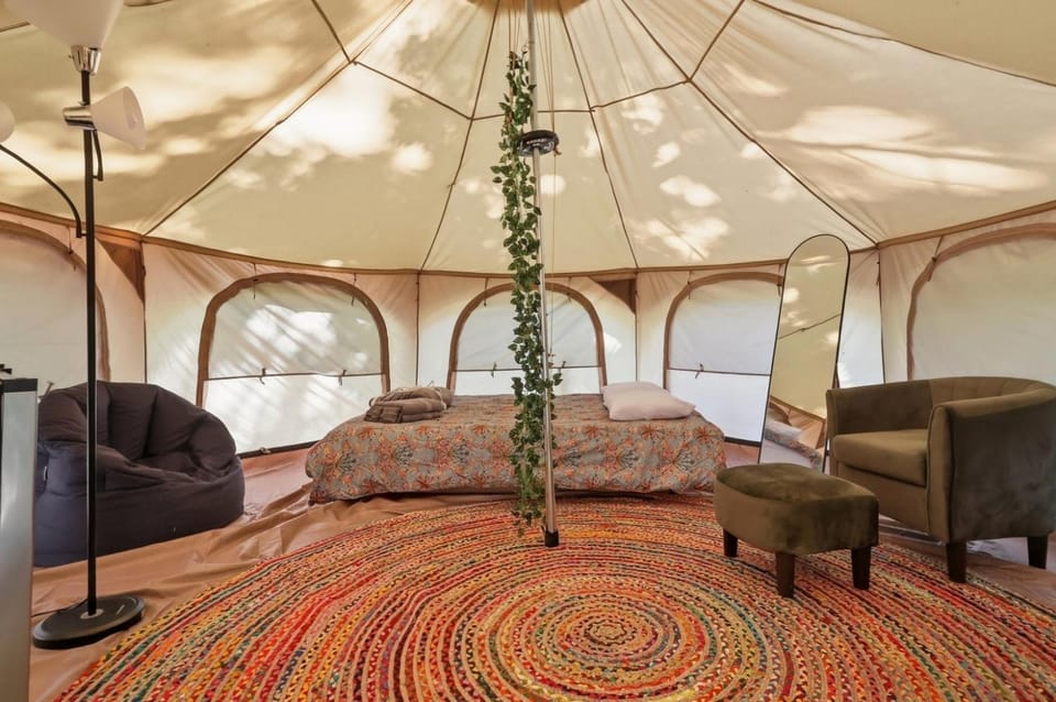 RRG Glamping Tent, Heated, Fire Pit, Hot Tub Luxury tent in Kentucky