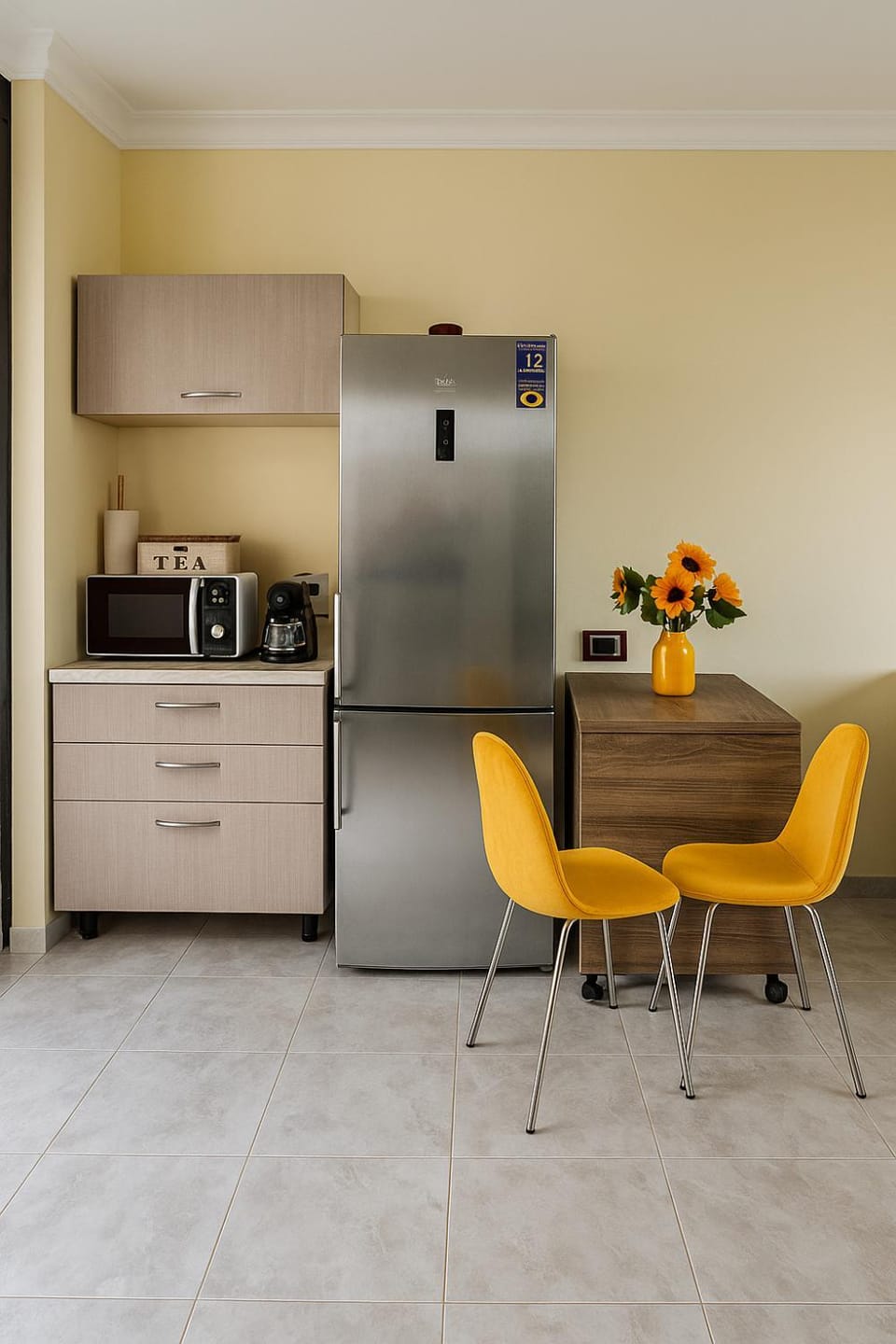 Coffee/tea facilities, Kitchen or kitchenette, Dining area, oven, pet friendly, toaster