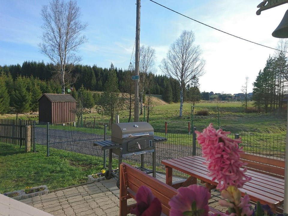 BBQ facilities, Garden, Balcony/Terrace