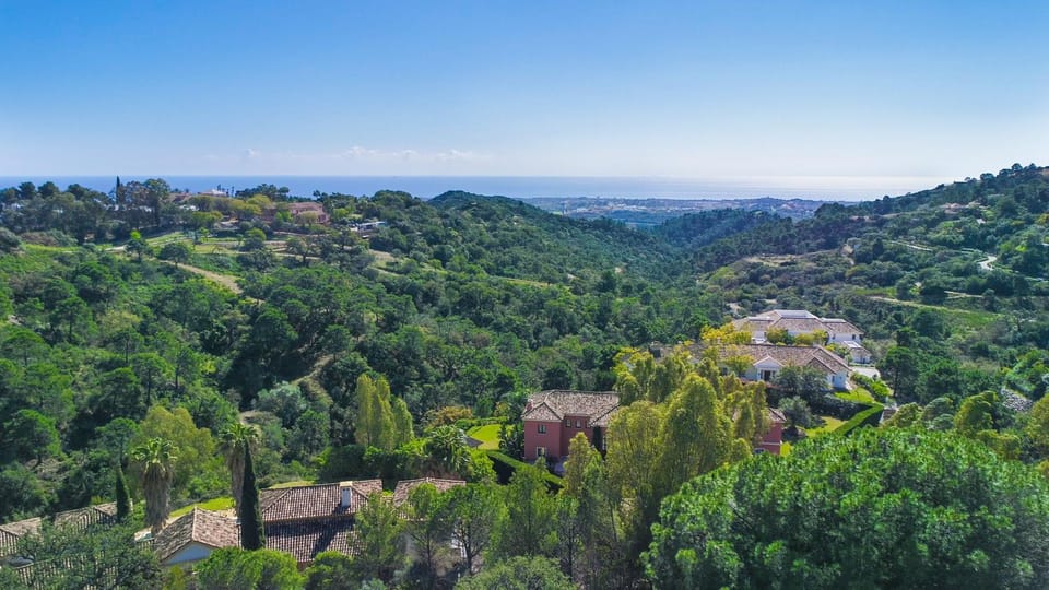 Bird's eye view, Mountain view