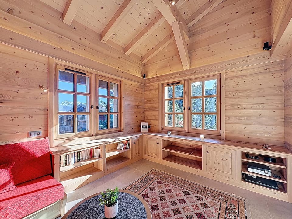 Chalet spacieux 5 chambres proche ski bus, vue Mont-Blanc - FR-1-560-172 Chalet in Combloux