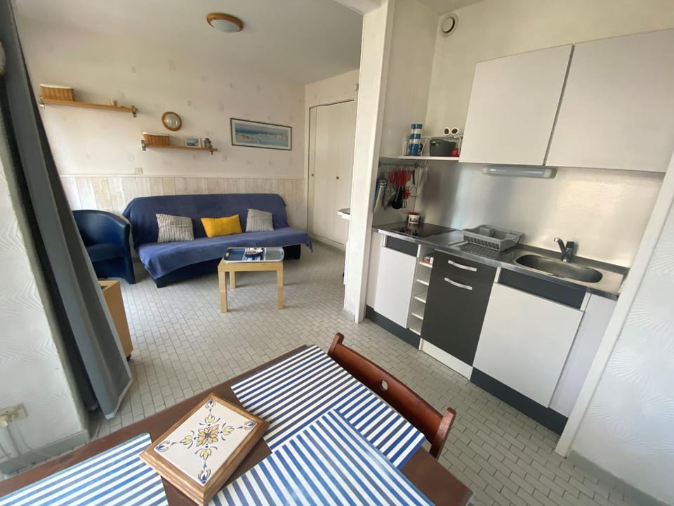 Studio Front de Mer avec Balcon et Parking Privé - FR-1-837-58 Apartment in Argeles-sur-Mer