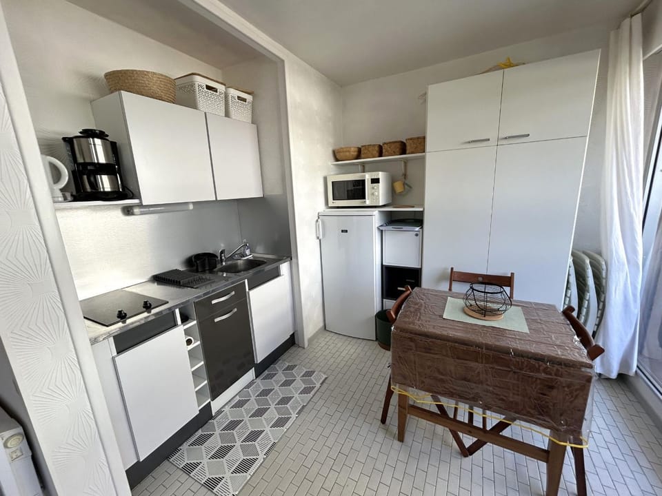 Studio Front de Mer avec Balcon et Parking Privé - FR-1-837-58 Apartment in Argeles-sur-Mer