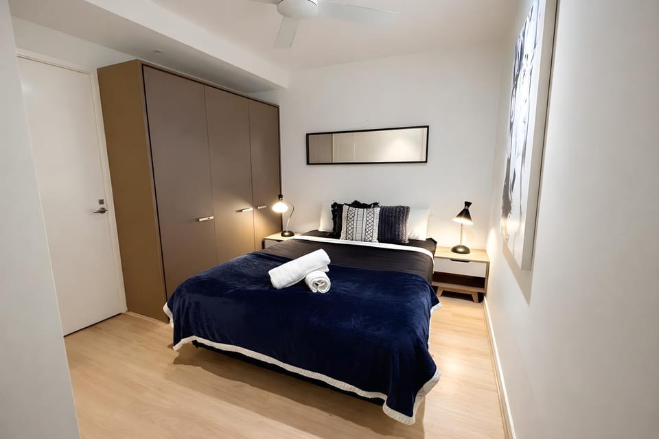 Bed, Bedroom, wardrobe