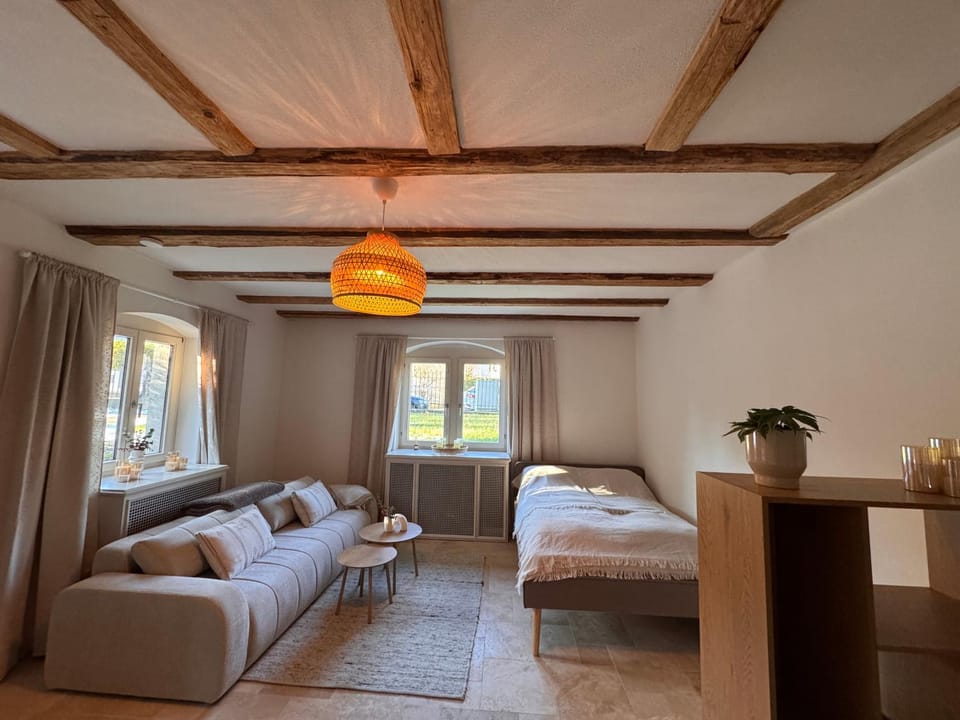 Living room, Bedroom