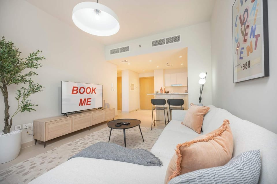 Free housekeeping visits during your stay - StayShort - Luxury 1BR in Dubai Creek Harbour Stunning Views Sleeps 4 Apartment in Dubai