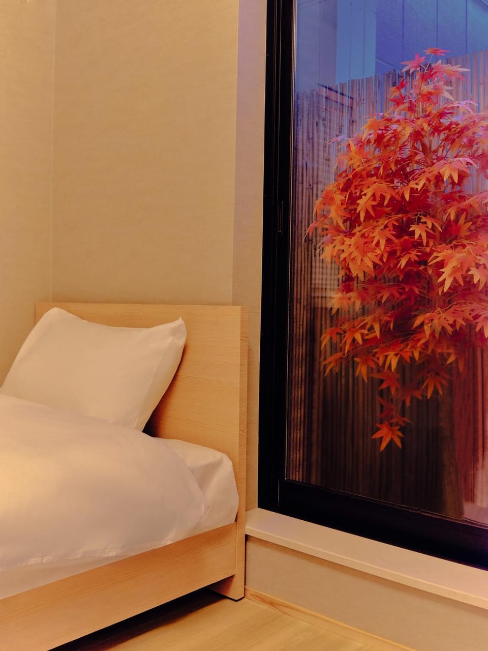Bedroom, Garden view, heating, air conditioner