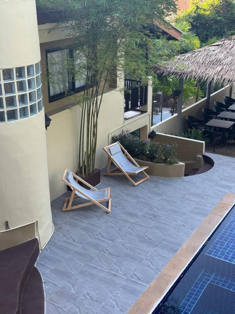 Pool view, Swimming pool