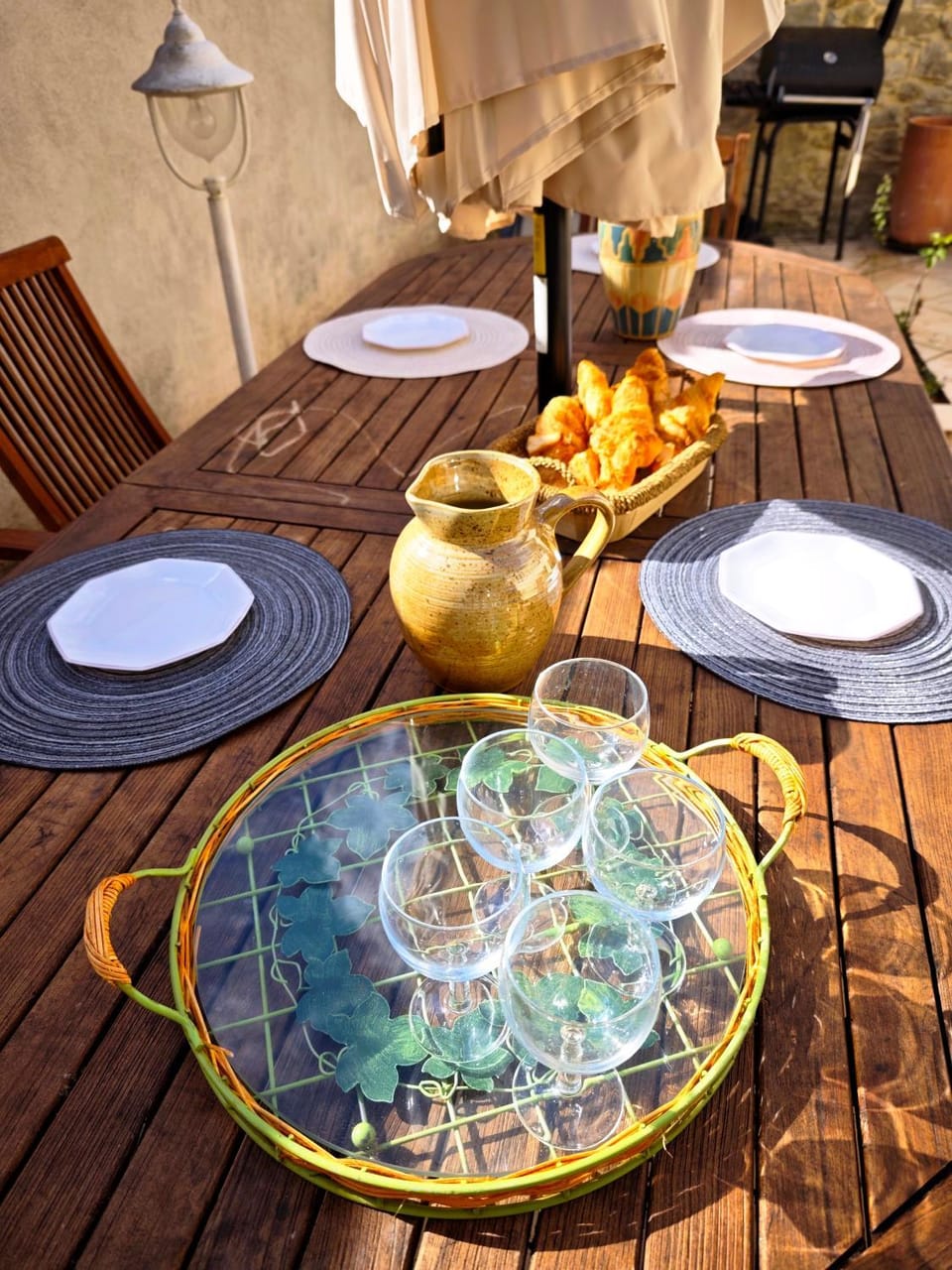 Dining area, Breakfast