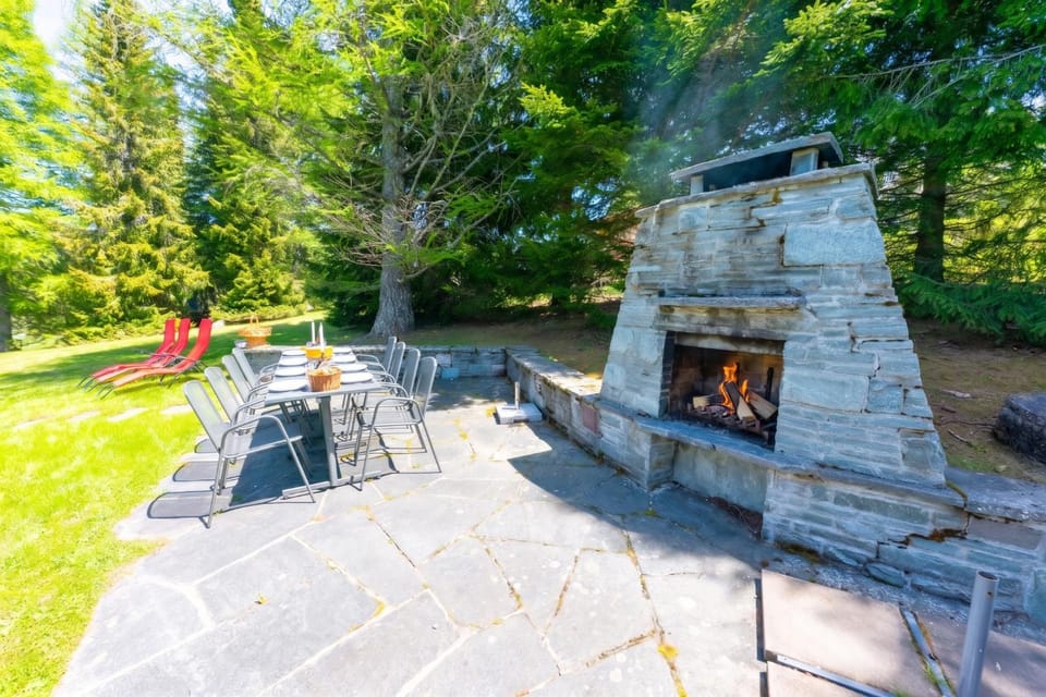 Dining area, fireplace, fireplace