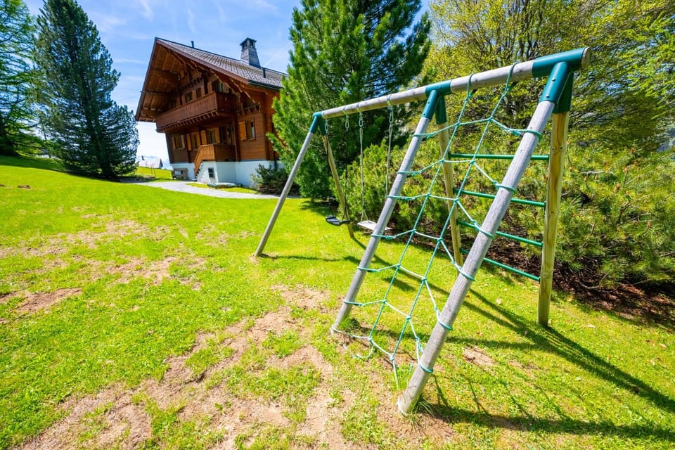 Property building, Spring, Day, Natural landscape, Children play ground, Garden, Garden view