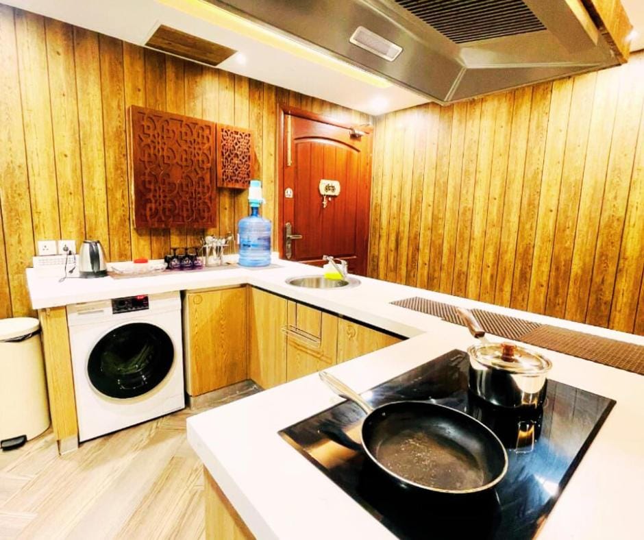 Kitchen or kitchenette, kitchen