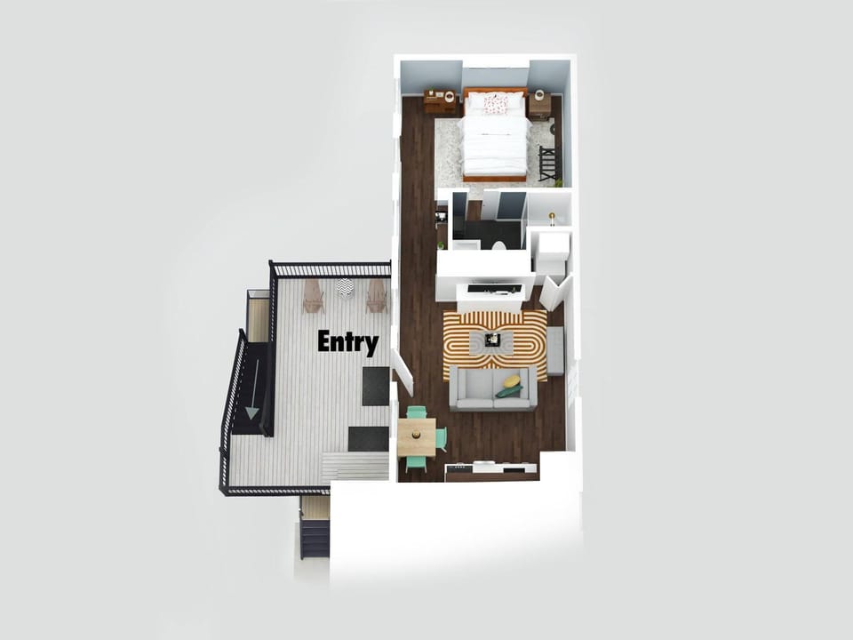 Free Downtown Parking Walk to Stadiums and Shopping Apartment in Licking Riverside