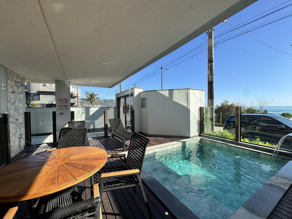 Pool view, Sea view, Swimming pool