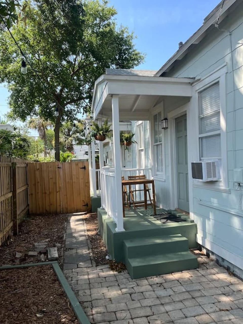 Property building, Patio