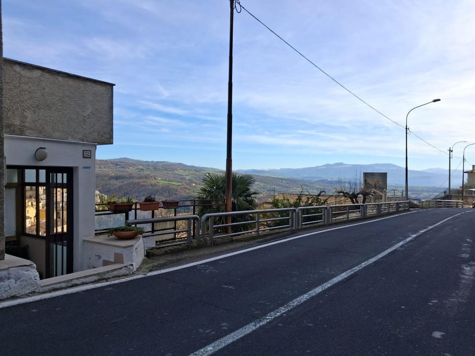Quiet street view