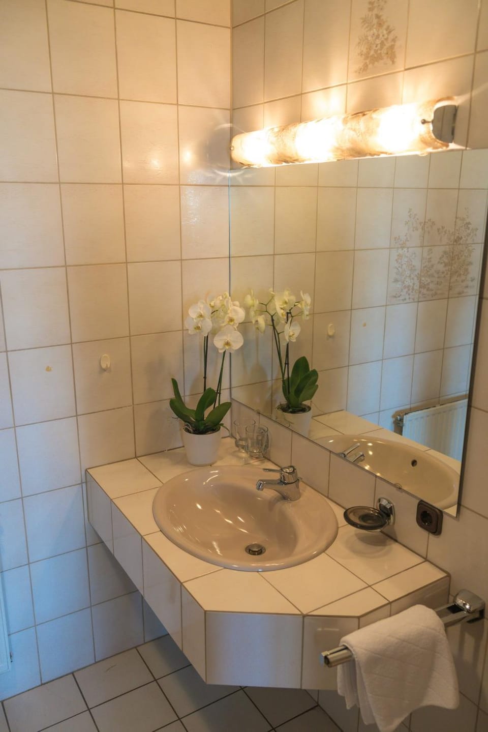 Bathroom, towels