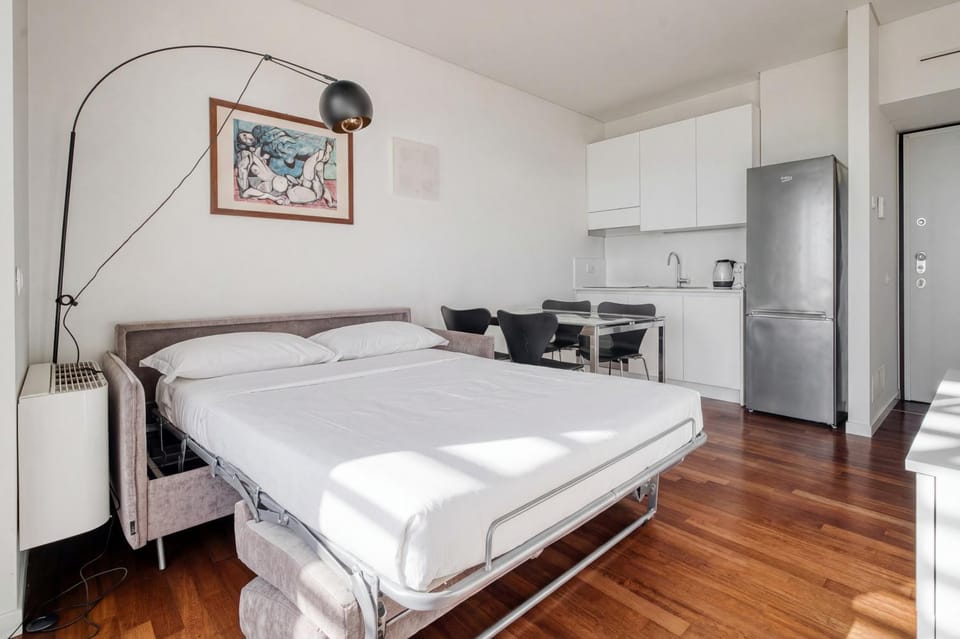 Bed, Kitchen or kitchenette, Bedroom, wardrobe