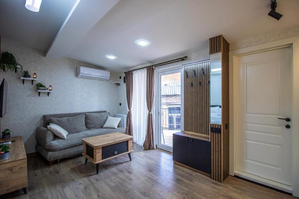 Living room, Seating area, air conditioner