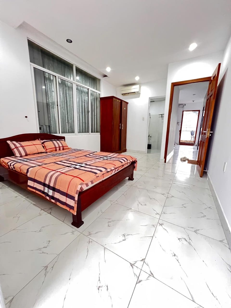 59 Nguyễn Hiền Phòng ban công có một giường Apartment hotel in Vung Tau