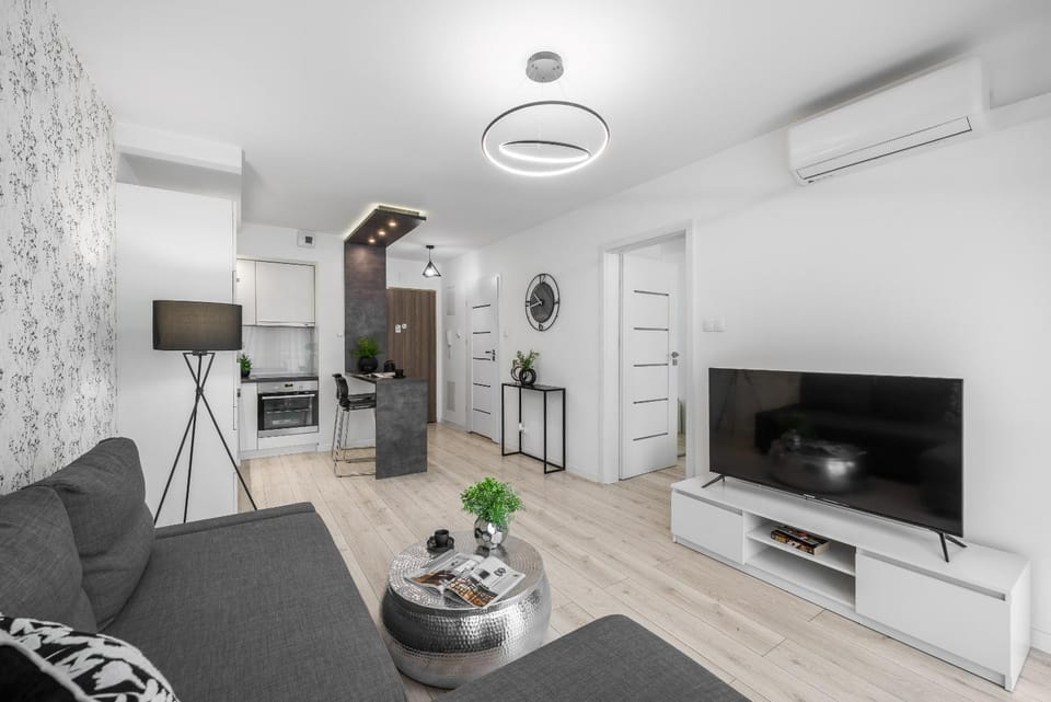 TV and multimedia, Kitchen or kitchenette, Living room, Seating area, air conditioner