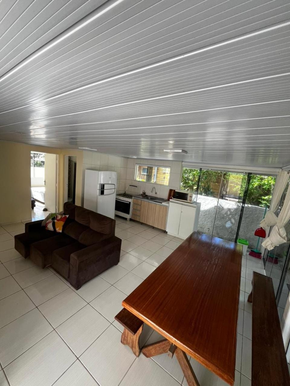 Living room, Communal kitchen