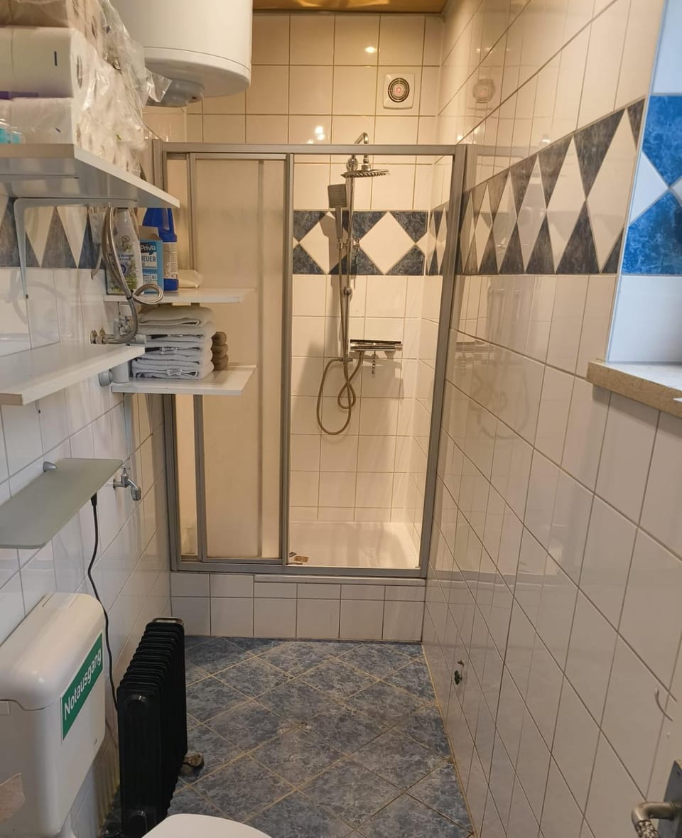 Shower, Toilet, Bathroom, towels