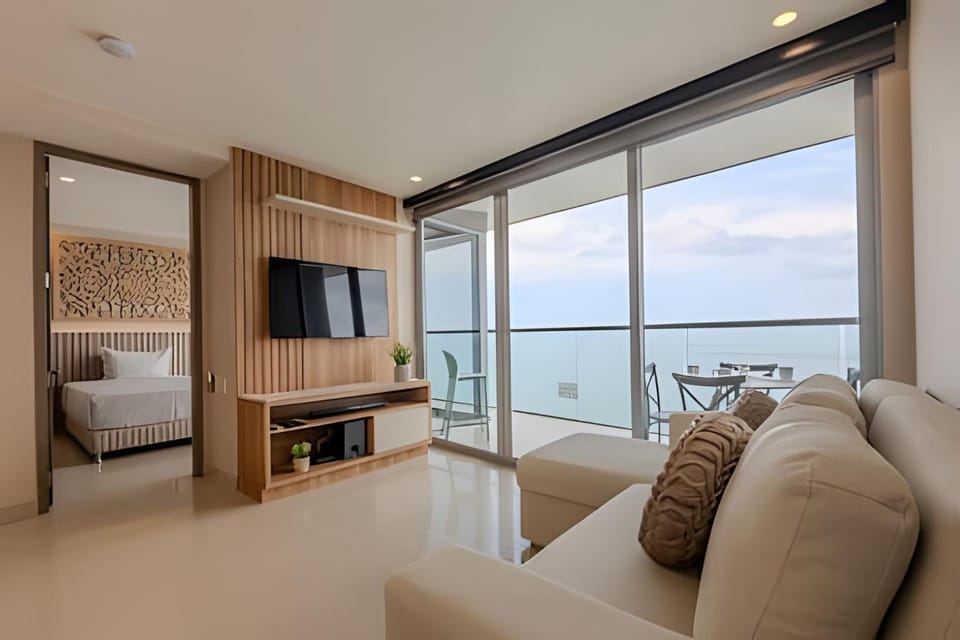 Living room, Sea view