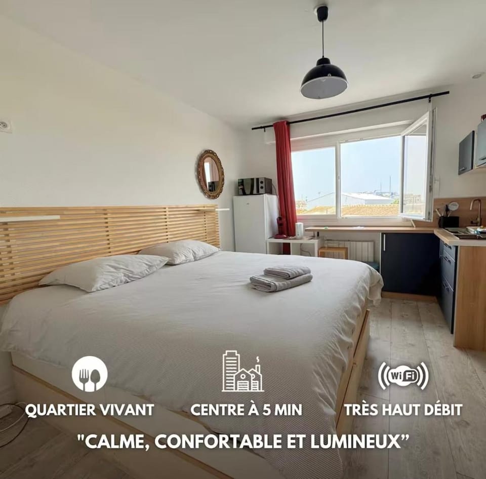 Studio Cosy à Lorient - Spacieux et Lumineux Apartment in Lorient