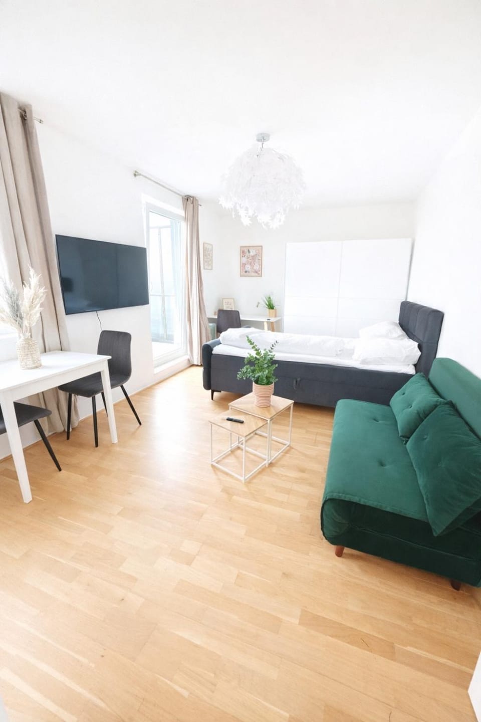 Living room, Bedroom