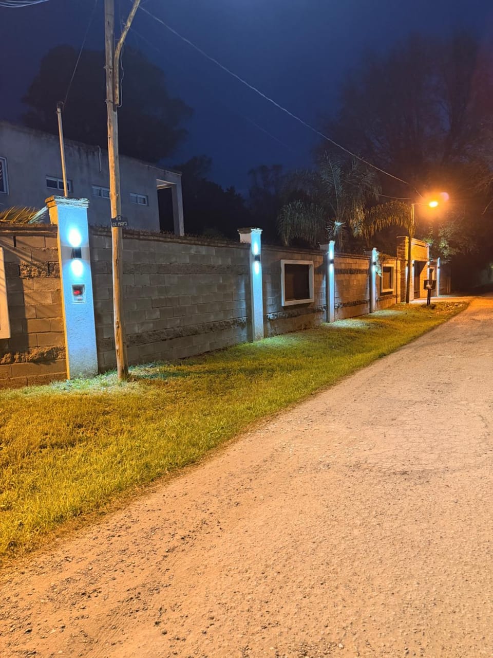 Property building, Night, Neighbourhood, Street view