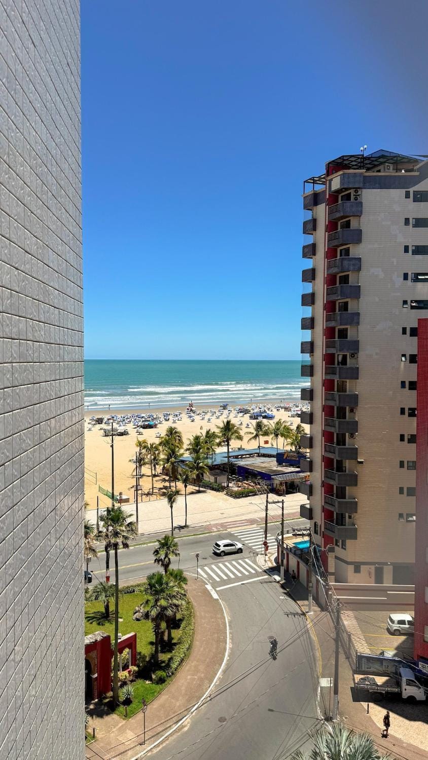 Frente mar praia grande guilhermina Apartment in State of São Paulo