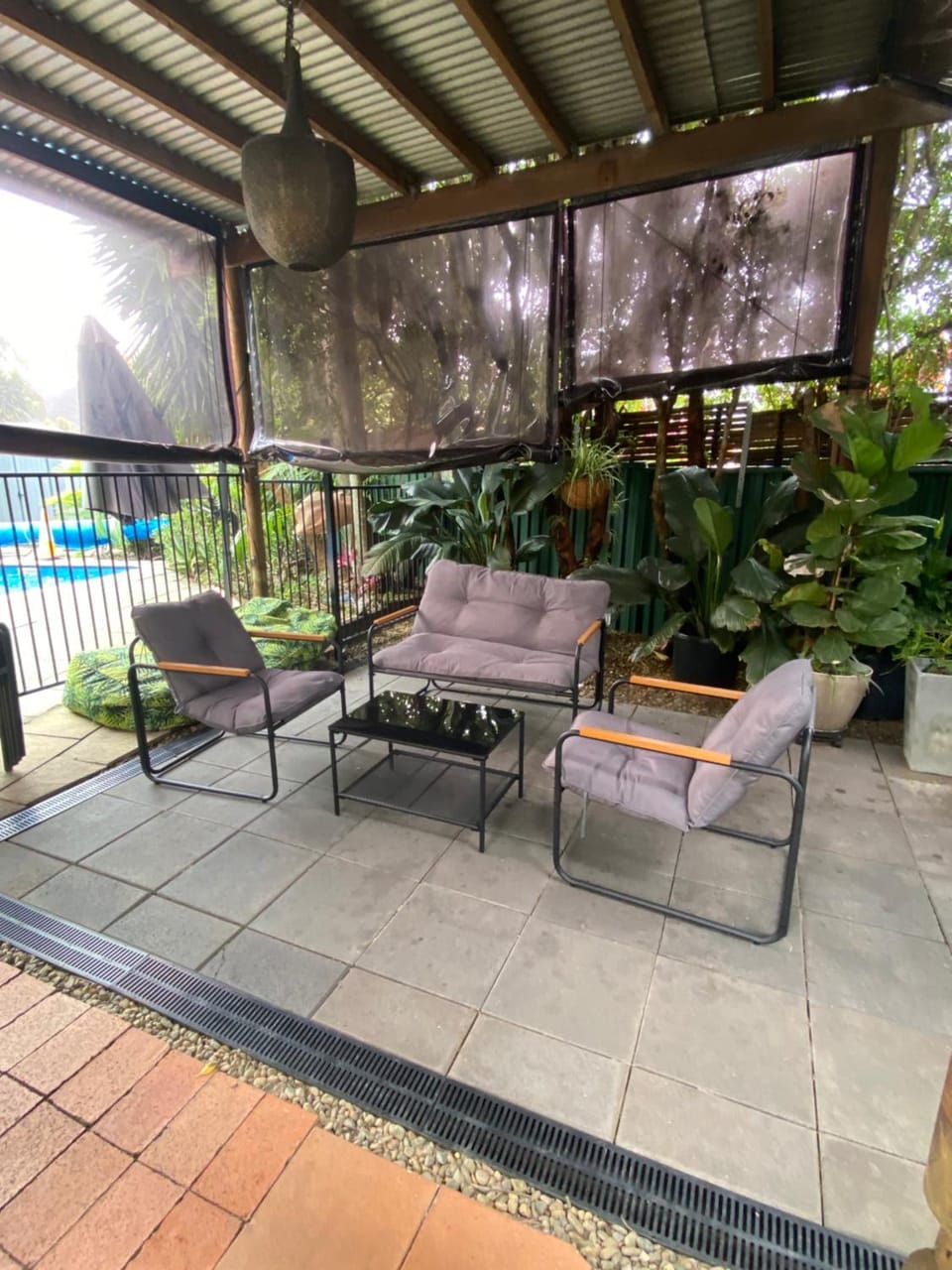 Patio, Balcony/Terrace, sunbed