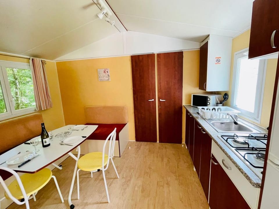 Mobil-home 3 pièces avec terrasse à Camon - API-1-52-1043 Campground/ 
RV Resort in Occitanie