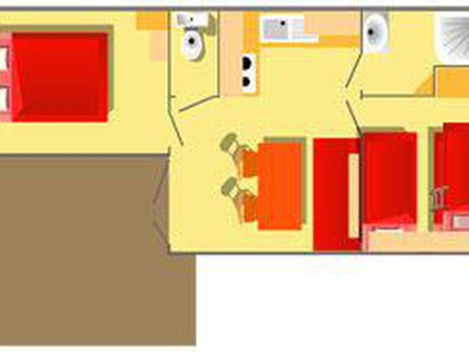 Mobil-home avec terrasse à Luynes - API-1-52-1072 Campground/ 
RV Resort in Centre-Val de Loire
