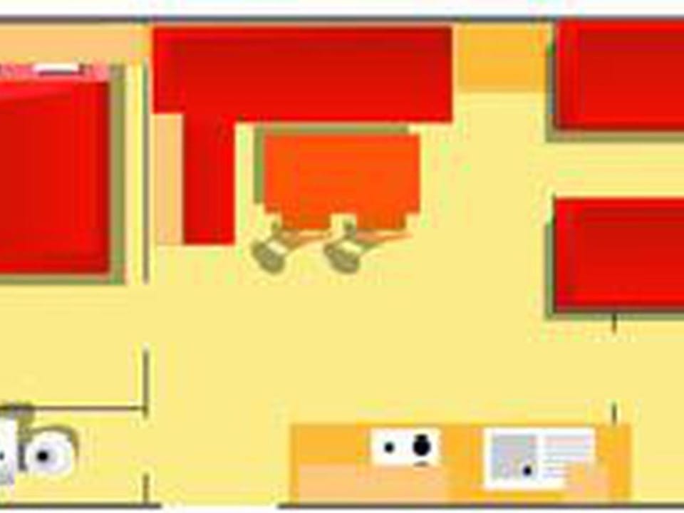 Mobil-home confortable avec terrasse - API-1-52-1100 Campground/ 
RV Resort in Centre-Val de Loire