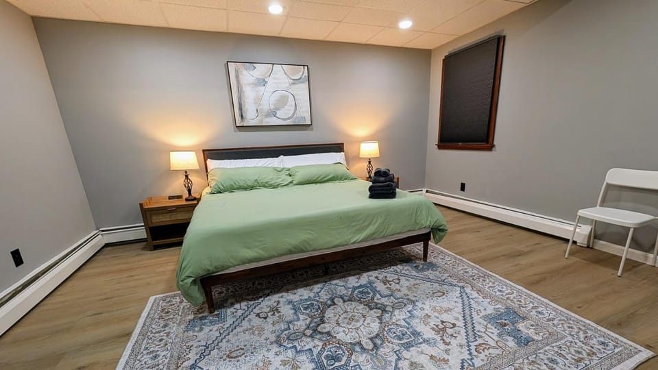 Bed, Bedroom, wardrobe
