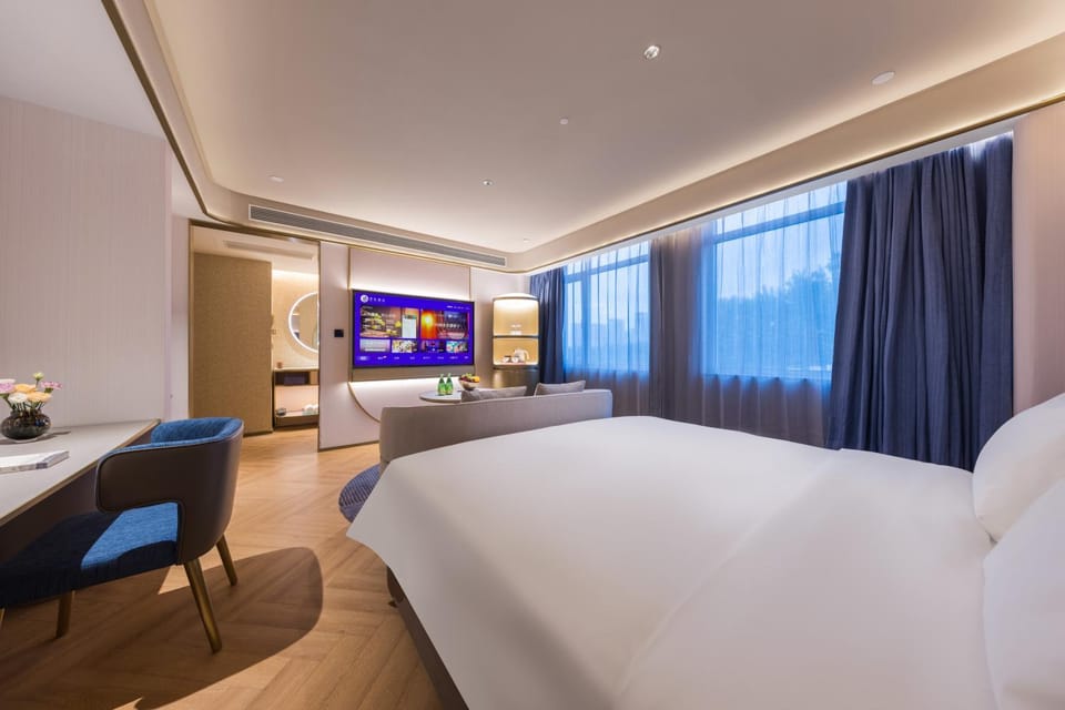 保定东站河北大学漫心酒店 Hotel in China