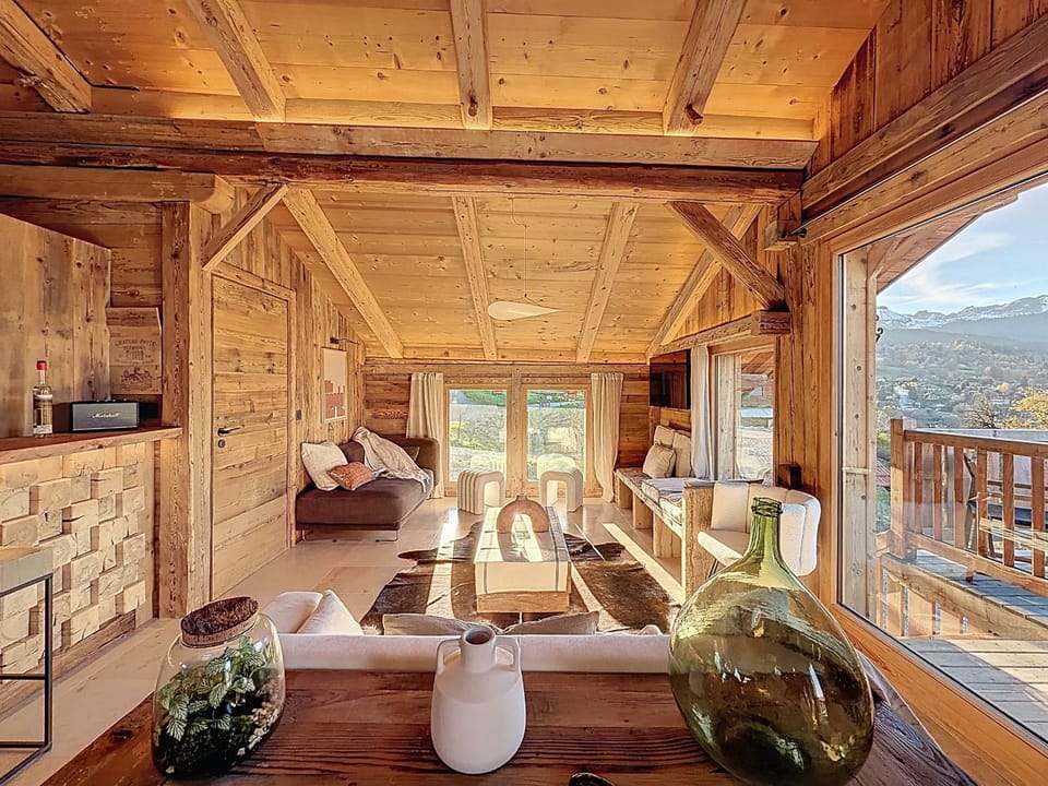 Chalet 5 chambres + dortoir proche pistes Combloux - FR-1-560-173 Chalet in Combloux