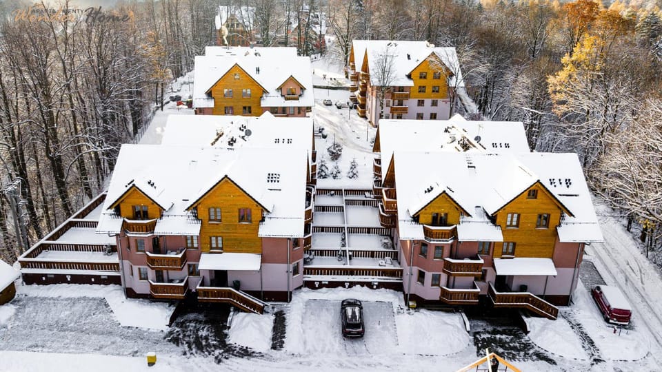 Property building, Day, Bird's eye view, Winter