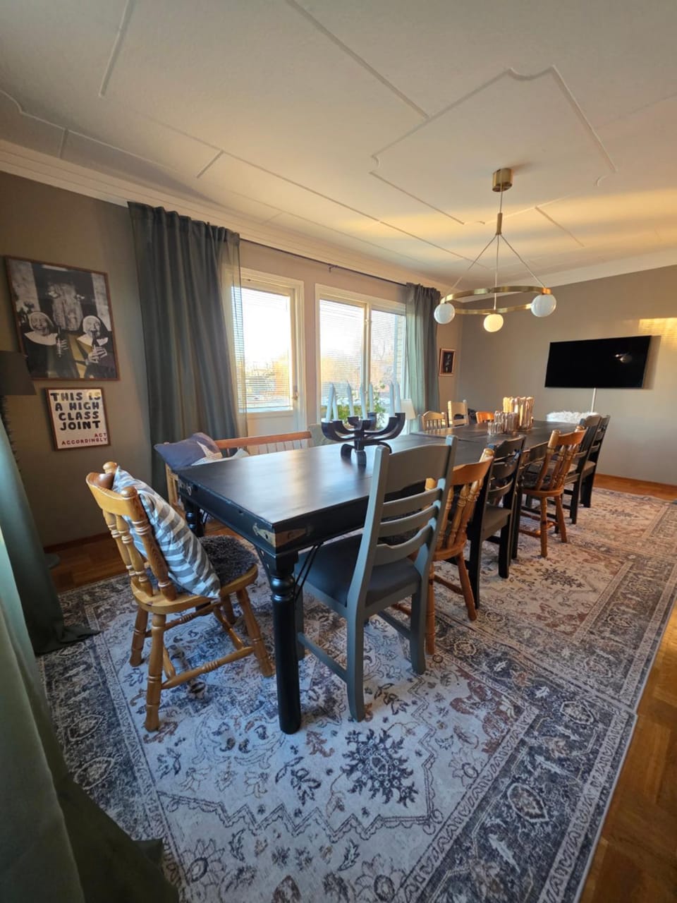 Dining area