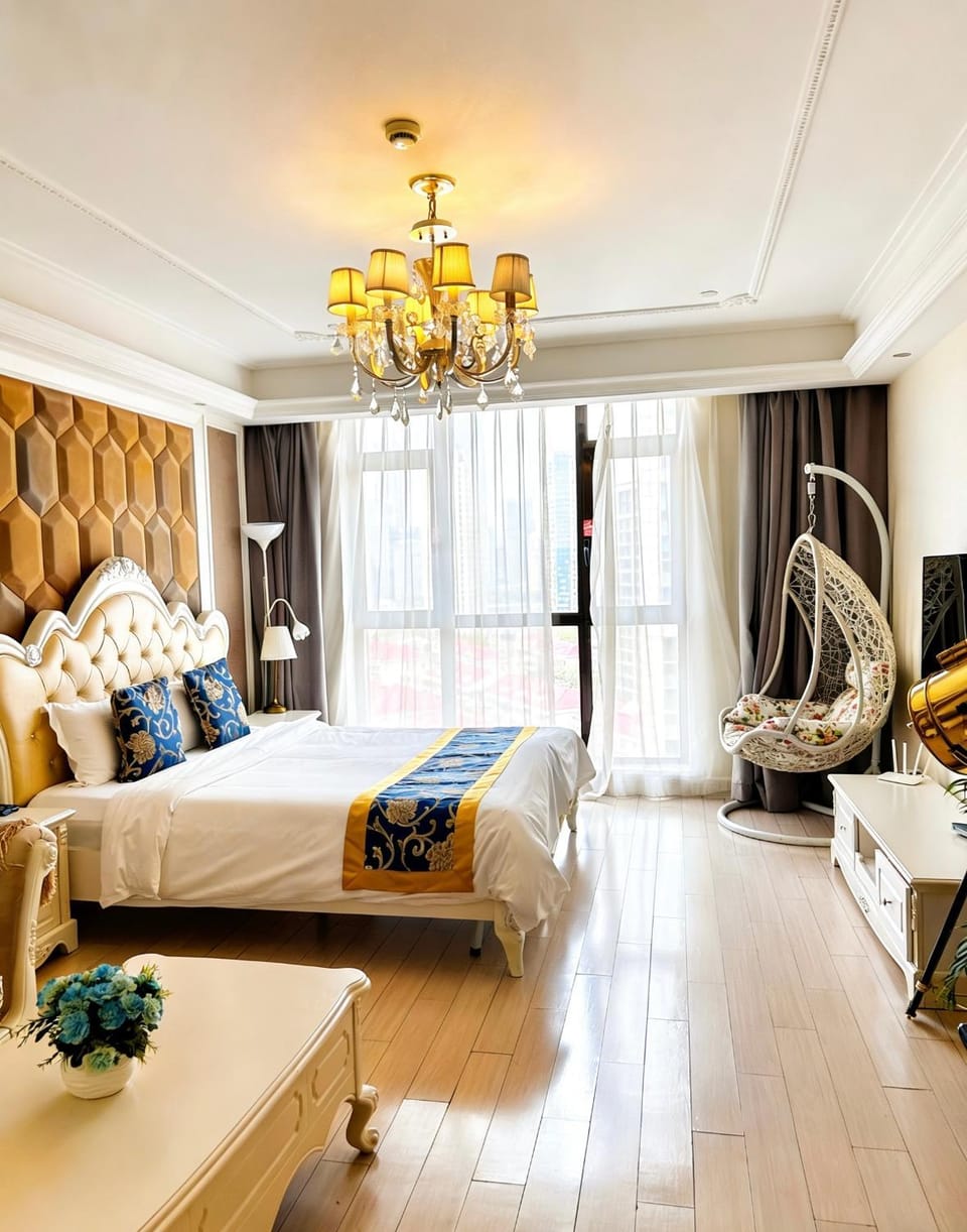 Photo of the whole room, Bedroom
