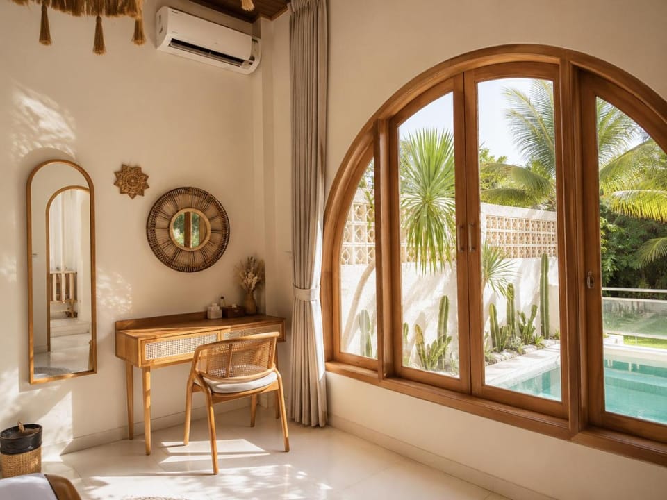 Mahandita Uma II 2BR Mediterranean Villa with Ricefield View Villa in Sukawati