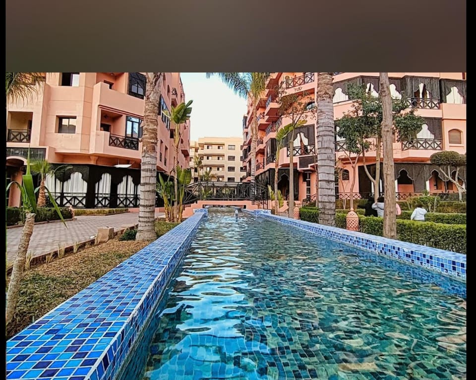 Property building, Pool view, Street view