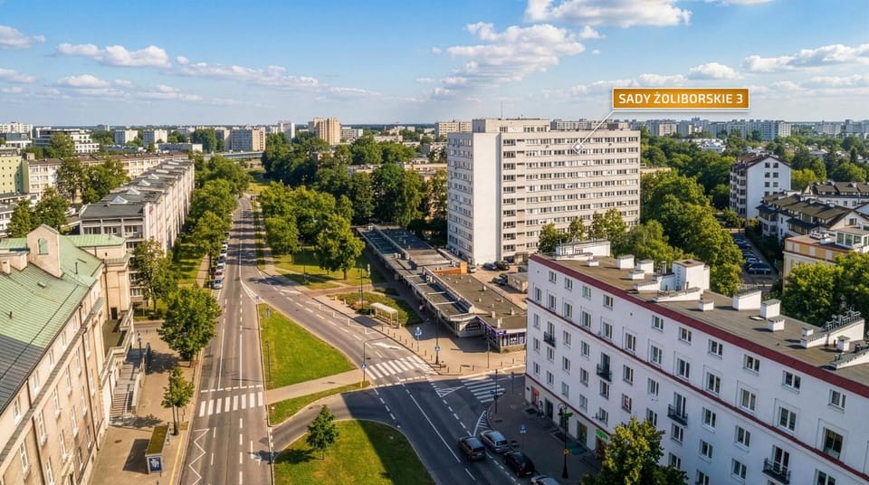 Property building, Neighbourhood, Bird's eye view