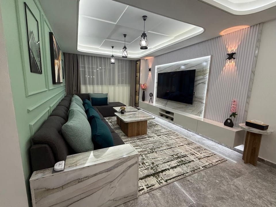 Hilton View Tower Residency Apartment Tanger Partial Sea View Apartment in Tangier