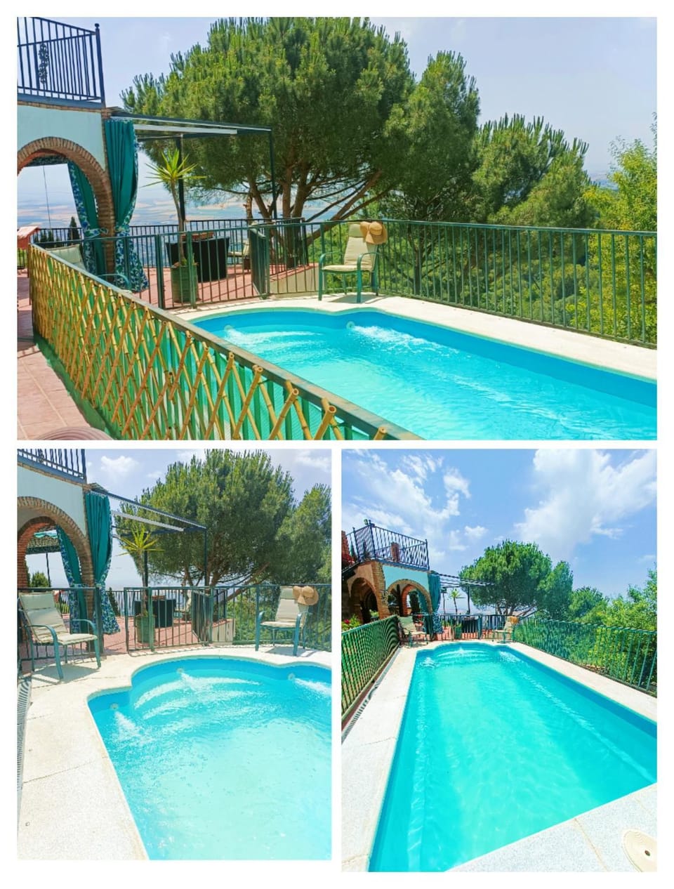 Property building, Living room, Swimming pool