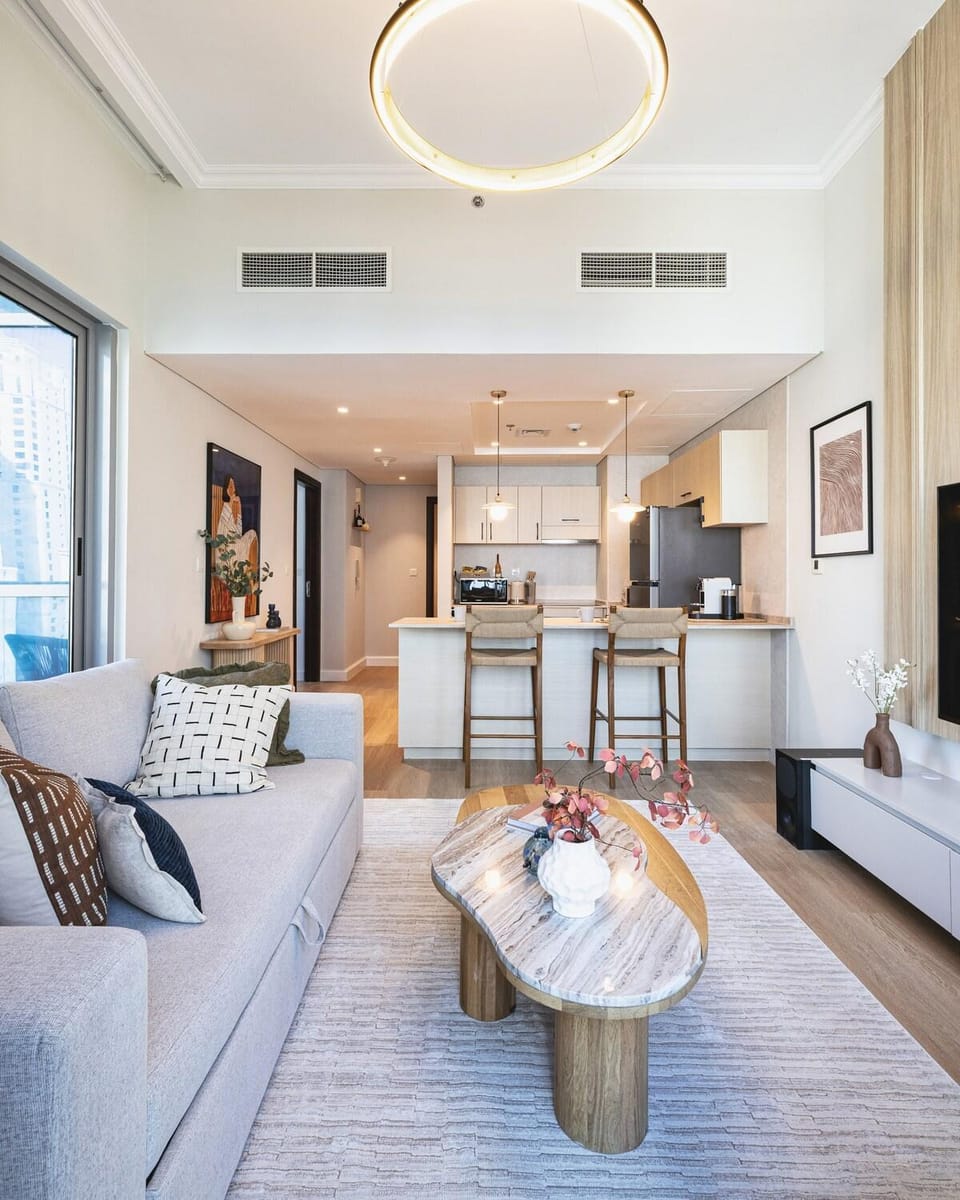 Living room, Dining area